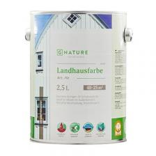 Краска укрывная G-Nature 460 Landhausfarbe бесцветная 2,5 л