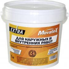 Водоэмульсионная краска для наружных и внутренних работ Movatex