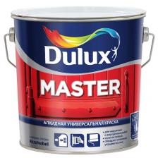 Краска DULUX Master, Алкидная, Полуматовое покрытие, 2.5 л, белый Краска DULUX Master, Алкидная, Полуматовое покрытие, 2.5 л, белый