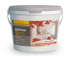 Краска PROFESSIONAL для СТЕН И ПОТОЛКОВ акриловая для внутренних работ матовая, без запаха белая водно-дисперсионная PW202 Быстросохнущая, Гладкая, Акриловая, Водная, Матовое покрытие, 1.94 л, 3 кг, белый Краска PROFESSIONAL для СТЕН И ПОТОЛКОВ акриловая для внутренних работ матовая, без запаха белая водно-дисперсионная PW202 Быстросохнущая, Гладкая, Акриловая, Водная, Матовое покрытие, 1.94 л, 3 кг, белый