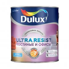 Краска акриловая Dulux Ultra Resis гостиные и офисы моющаяся бесцветная основа BС 2,5 л
