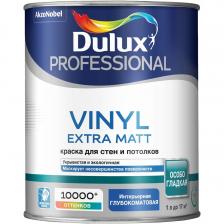 Краска DULUX vinyl extra matt, Сополимерная дисперсия, Матовое покрытие, 1 л, белый Краска DULUX vinyl extra matt, Сополимерная дисперсия, Матовое покрытие, 1 л, белый
