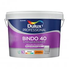 Краска акриловая Dulux Bindo 40 моющаяся белая основа BW 9 л