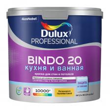 Краска водно-дисперсионная Dulux Bindo 20 моющаяся бесцветная основа BС 2,25 л