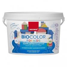 Лазурь деревозащитная Neomid BioColor for Kids / Неомид БиоКолор Кидс Лазурь деревозащитная Neomid BioColor for Kids / Неомид БиоКолор Кидс
