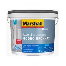 Краска для стен и потолков Marshall Export 7 матовая база BW 4,5 л