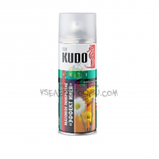 KU9031 Покрытие "Эффект инея" декоративное аэрозольное полупрозрачное для стекла, 510 мл"Кудо/Kudo"(уп. - 6 шт.)