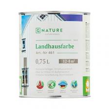 Краска укрывная G-Nature 461 Landhausfarbe белая 0,75 л