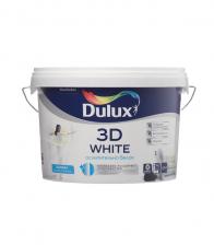 Краска водно-дисперсионная интерьерная Dulux 3D White белая основа BW 2,5 л