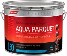 Лак паркетный акрил уретановый Parade Professional L50 Aqua Parquet 9 л полуматовый