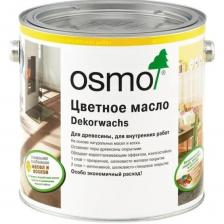 Цветное масло Osmo Dekorwachs Intensive 3186 Белое матовое 0,75 л
