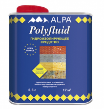Средство для гидроизоляции пропиточное Alpa Polyfluid / Альпа Полифлюид