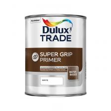 Грунт-эмаль DULUX Super Grip Primer, Сополимерная дисперсия, Матовое покрытие, 1 л, белый Грунт-эмаль DULUX Super Grip Primer, Сополимерная дисперсия, Матовое покрытие, 1 л, белый