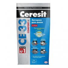 Затирка для плитки Ceresit СЕ 33 Comfort / Церезит СЕ 33 Комфорт Затирка для плитки Ceresit СЕ 33 Comfort / Церезит СЕ 33 Комфорт