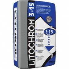 Затирка Litokol Litochrom 3-15, цвет C.10 серый, 25 кг