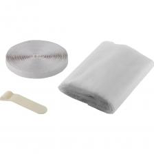 Противомоскитная сетка для окна Stayer Comfort с крепежной лентой белая ПЭТ 12480-11-13