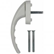 Алюминиевая ручка Левша "Venus" белая У1-2324.Б