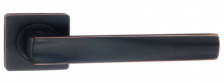 Дверная ручка Остия Цвет фурнитуры:ABB черная бронза с патиной