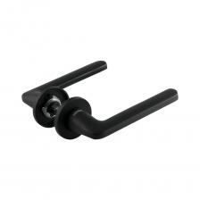 Дверная ручка НОРА-М Slim 134A AL - черный 18636