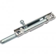 Накладная задвижка Tech-Krep ЗТ 82х14,5 круглый ригель D14мм, L104мм хром 145094