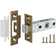 Защелка METL45-8 PUNTO (Пунто) 1 шт. механическая врезная межкомнатная без фиксации, цвет ABG зеленая бронза