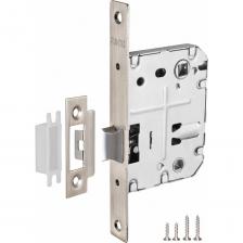 Врезная защелка PUNTO L72-50 SN матовый никель 36943