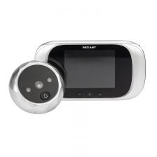Видеоглазок дверной REXANT (DV-112) с цветным LCD-дисплеем 2.8" с функцией записи фото и звонком, цена за 1 шт