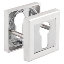 Накладка дверная Нора-М НК-К 16405, на цилиндр, белый жемчуг