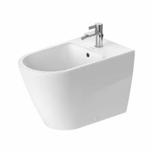 DURAVIT (D-Neo) Биде напольное 370 x 650 мм, с переливом, с отверстием под смеситель, белое