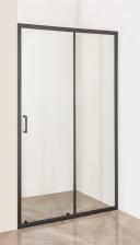 Orange E02-120tb душевое ограждение с раздвижной дверкой, черное