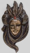 Венецианская маска Жемчуг Veronese Размер: 18*4*33 см E103678