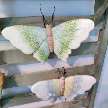 Kaemingk Подвесное садовое украшение Бабочка Рене 25 см, керамика 820500 – фото 1
