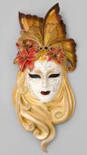 Венецианская маска Лилия Veronese Размер: 15,5*4*34 см E83389