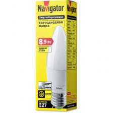 Светодиодная лампа свеча Navigator 61 328 NLL-C37-8.5-230-4K-E27-FR, цена за 1 шт.