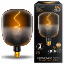 Лампа светодиодная Gauss Colored E27 5Вт 1800K 1008802105 Цвет арматуры серый Цвет плафонов серый Лампа светодиодная Gauss Colored E27 5Вт 1800K 1008802105 Цвет арматуры серый Цвет плафонов серый