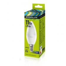 Лампа светодиодная Ergolux LED C 11Вт E14 6500К 925Лм 240В 13620