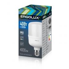 Лампа светодиодная Ergolux 40 Вт E27 цилиндрическая 6500 K