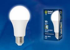 Лампа с датчиком освещенности LED-A60-10W/4000K/E27/PS PLS10WH Uniel UL-00005710
