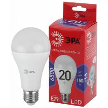 LED A65-20W-865-E27 R Лампочка светодиодная ЭРА RED LINE LED A65-20W-865-E27 R Е27 / Е27 20 Вт груша холодный дневной свет, цена за 1 шт