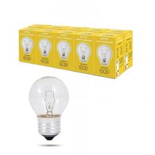Лампа накаливания Старт 60 Вт E27 шаровидная прозрачная 2700 К теплый белый свет (10 штук в упаковке) – фото 2