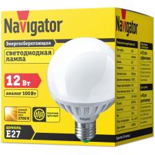 Светодиодная лампа шар Navigator 94 147 NLL-G95-12-230-2.7K-E27, цена за 1 шт.