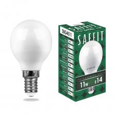 Лампа светодиодная SAFFIT SBG4511 55138 E14 11W 4000K G45