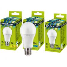 Светодиодные лампы Ergolux LED-A60-17W-E27-4K, 10 шт