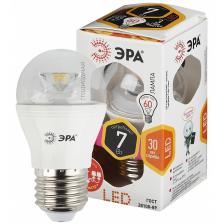 LED P45-7W-827-E27-Clear Лампочка светодиодная ЭРА STD LED P45-7W-827-E27-Clear E27 / Е27 7Вт шар теплый белый свет, цена за 1 шт