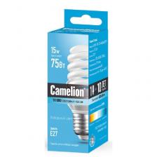 Лампа энергосберегающая Camelion LH15 15 Вт E27 спиральная 4200 K (10522)