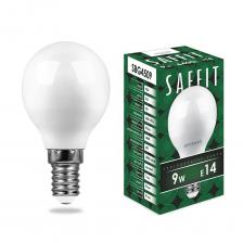 Лампа светодиодная SAFFIT SBG4509 55125 E14 9W 6400K G45