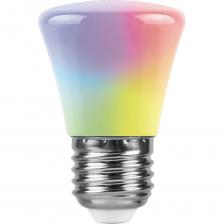 Лампа для Белт-лайт Feron LB-372 Колокольчик матовый E27 1W RGB плавная смена цвета FERON 38117