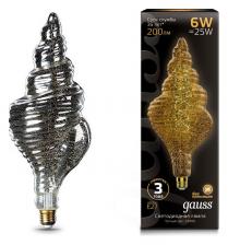 Лампа светодиодная Gauss Led Vintage Filament Flexible E27 6Вт 2400K 166802008 Цвет арматуры хром Цвет плафонов хром Лампа светодиодная Gauss Led Vintage Filament Flexible E27 6Вт 2400K 166802008 Цвет арматуры хром Цвет плафонов хром