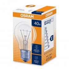 Лампа накаливания Osram CLAS A55 CL 40 Вт E27 груша 415 Лм 2700К теплый свет 230 В прозрачная