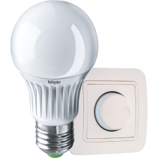 Лампа светодиодная LED 10вт Е27 диммируемая белый (14123 NLL-A60)